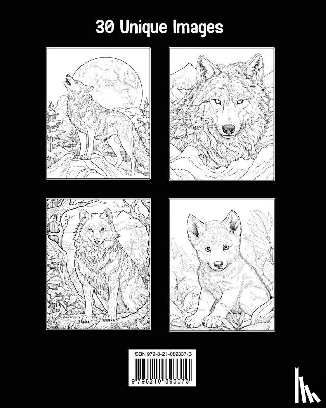 Colorphil, Anna - Wolf Coloring Book
