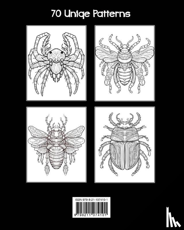 Bb, Lea Schöning - Insects Coloring Book
