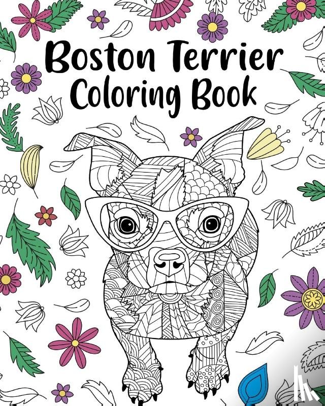 Paperland - Boston Terrier Coloring Book