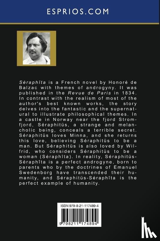 Balzac, Honoré de - Seraphita (Esprios Classics)