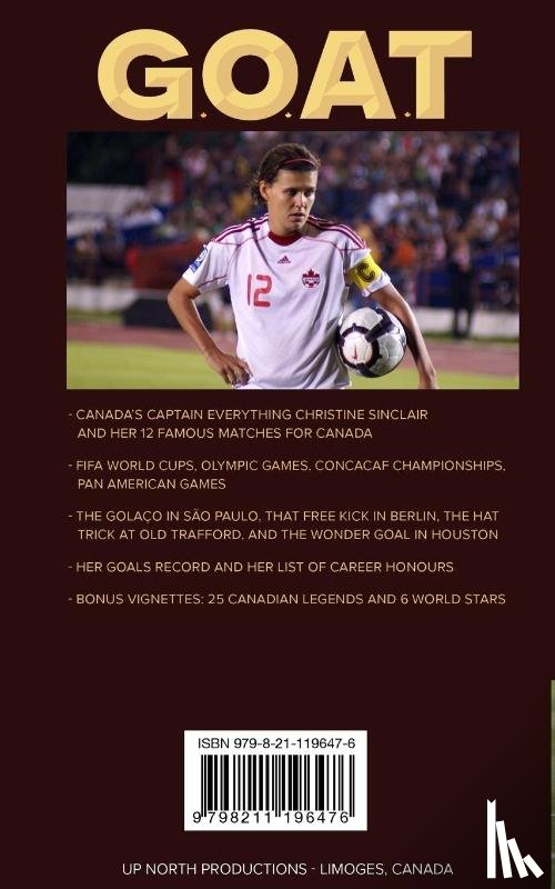 Scott, Richard - Christine Sinclair the GOAT
