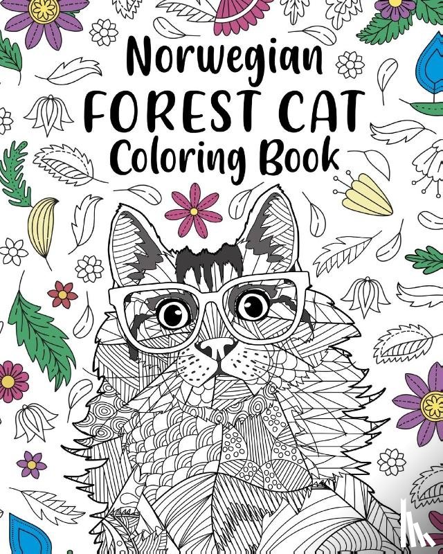 Paperland - Norwegian Forest Cat Coloring Book