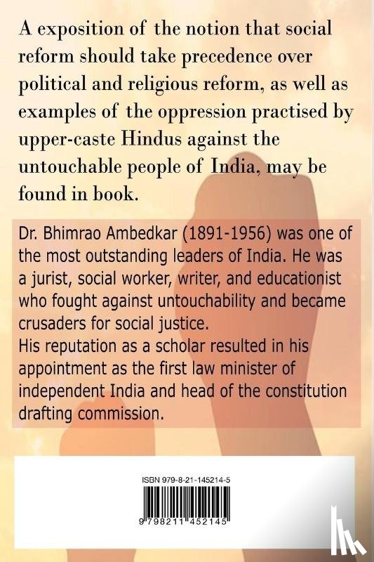 Ambedkar, Bhimrao - Annihilation of Caste