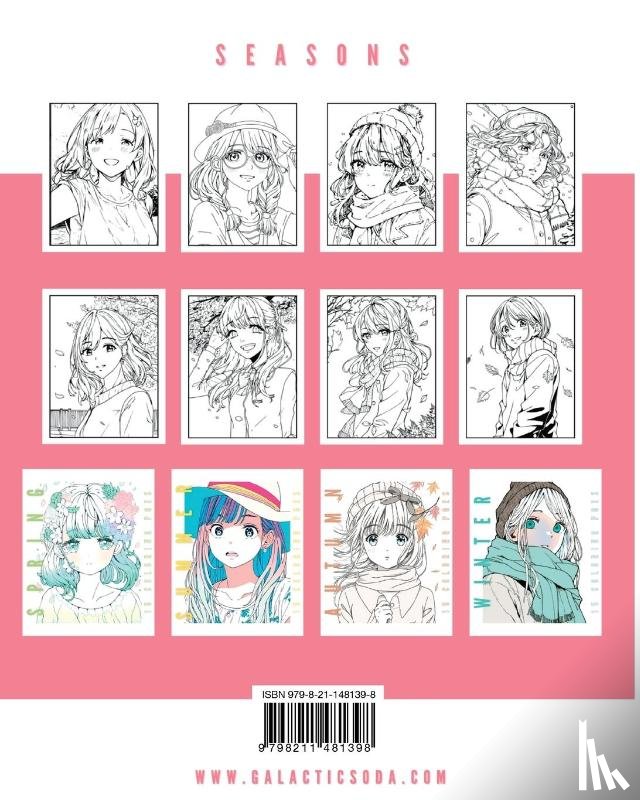 Soda, Galactic - SEASONS (Anime Coloring Book)