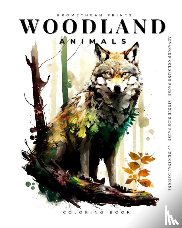 Fox, Anton - Woodland Animals (coloring Book)