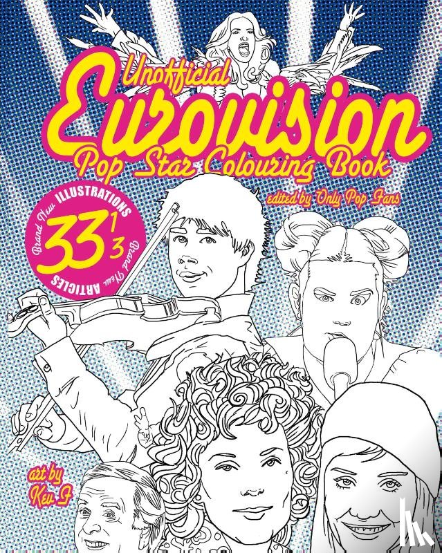 Sutherland, Kev F - Eurovision Pop Star Colouring Book