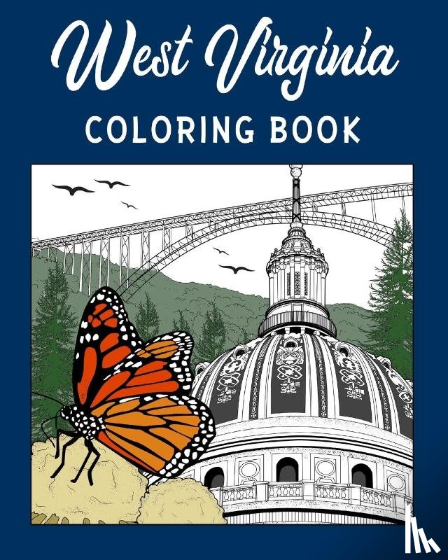 Paperland - West Virginia Coloring Book
