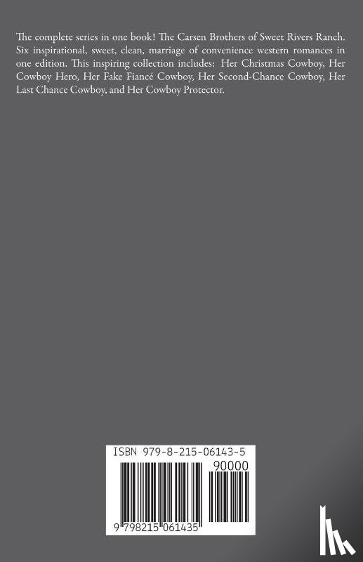 Richards, Marie - Carsen Brothers of Sweet Rivers Ranch