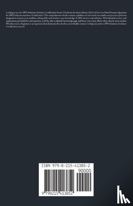 Og, Exam - AWS Solutions Architect Certification Case Based Practice Questions Latest Edition 2026