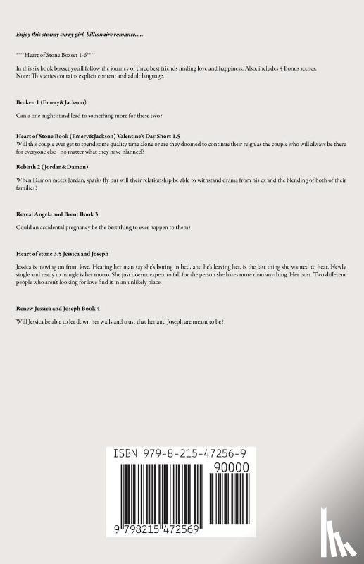 Dennie, Chiquita - Heart of Stone boxset 1-6