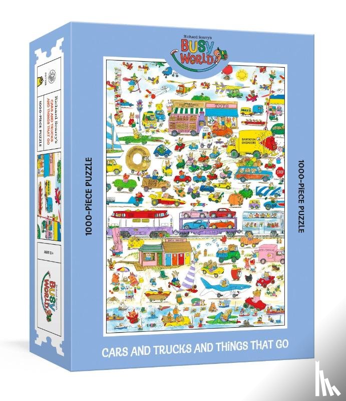 Scarry, Richard - Richard Scarry's Cars and Trucks and Things That Go: 1000-Piece Puzzle