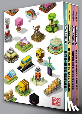 Mojang Ab - Minecraft: Bite-Size Builds Collection 4-Book Boxed Set: Minecraft: Bite Size-Builds, Minecraft: Amazing Bite-Size Builds, Minecraft: Super Bite-Size