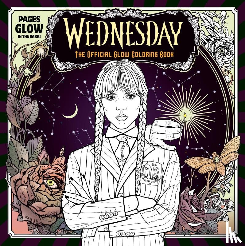 Random House - Wednesday Official Glow Coloring Book