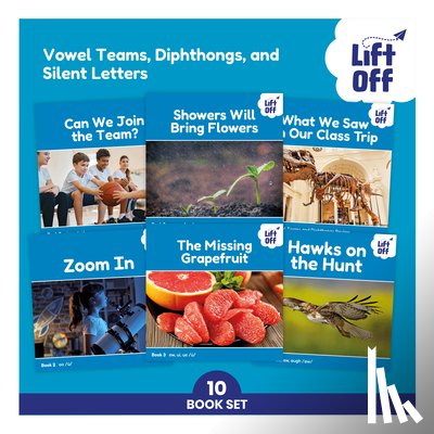 Phonic Books - Phonic Books Lift Off Readers Vowel Teams, Diphthongs, and Silent Letters