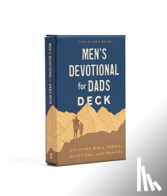 Bailey, Chris - Men's Devotional for Dads Deck: Uplifting Bible Verses, Devotions, and Prayers (52 Double-Sided Cards)