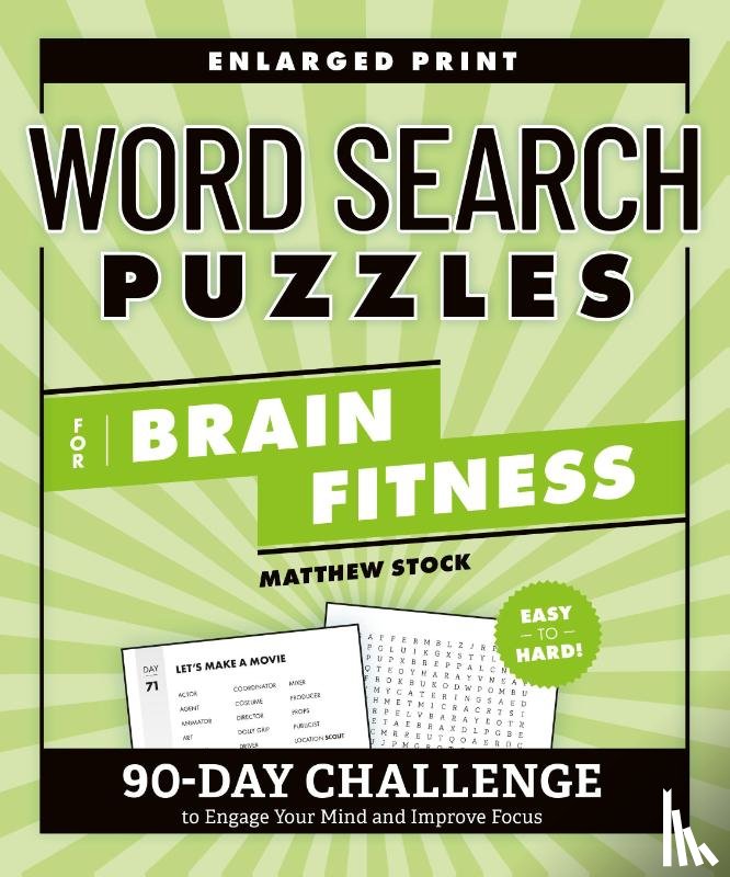 Stock, Matthew - Word Search Puzzles for Brain Fitness
