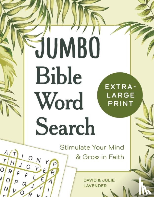 Lavender, David, Lavender, Julie - Jumbo Bible Word Search