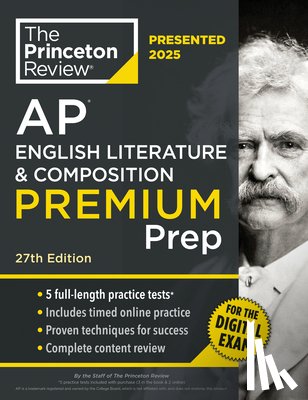 Review, The Princeton - Princeton Review AP English Literature & Composition Premium Prep, 27th Edition
