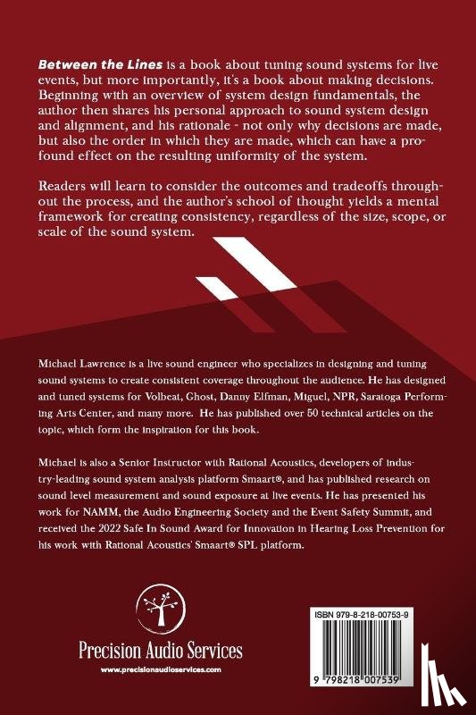 Lawrence, Michael - Between the Lines