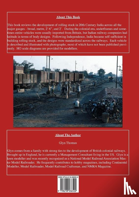 Thomas, Glyn - Indian Rolling Stock in HO Scale