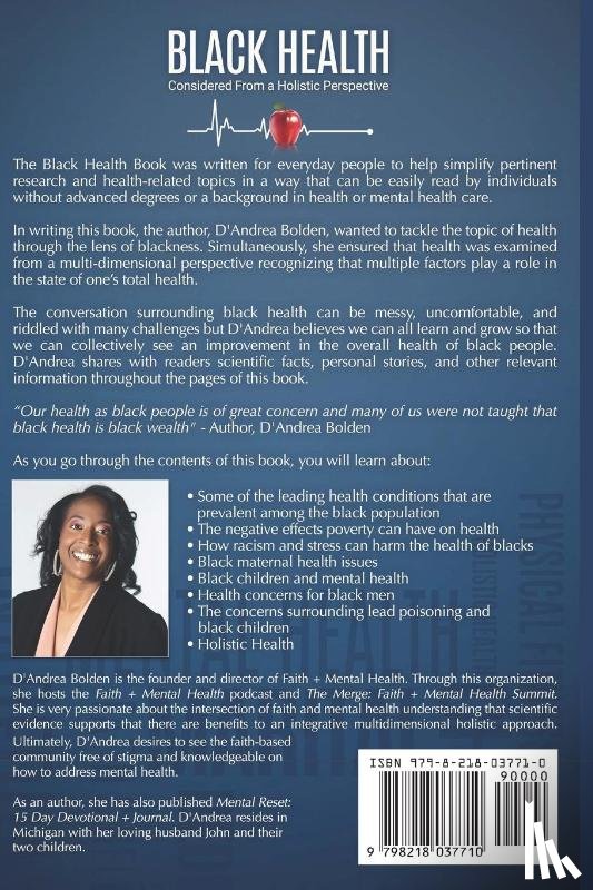Bolden, D'Andrea - Black Health