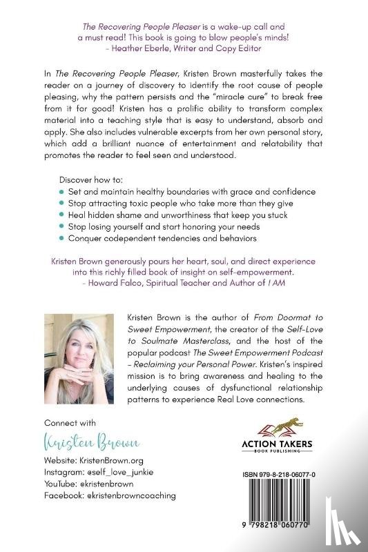 Brown, Kristen - The Recovering People Pleaser