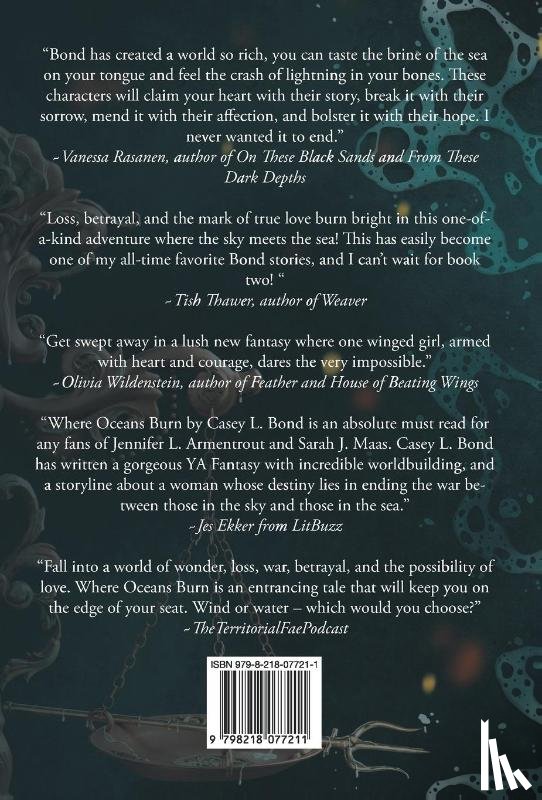 Bond, Casey L - Where Oceans Burn