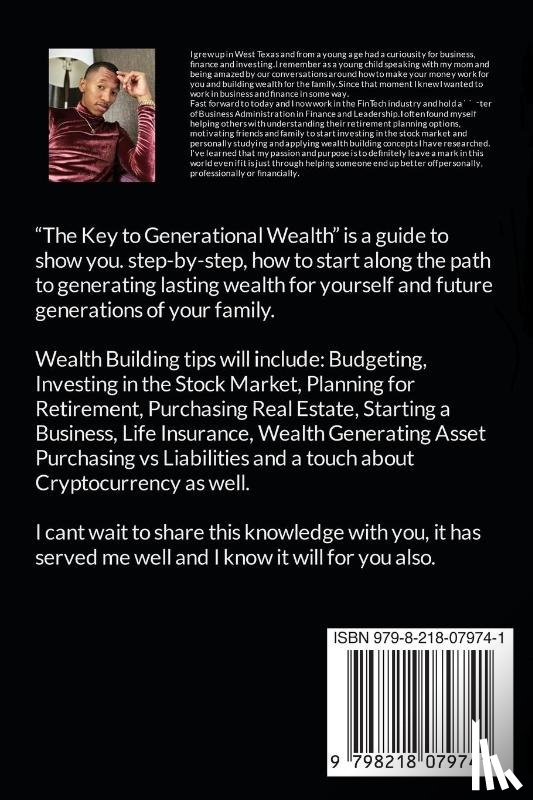 Christopher, D - The Key to Generational Wealth