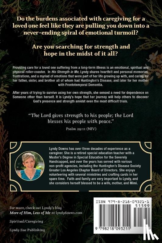 Downs, Lyndy - His Strength In Me