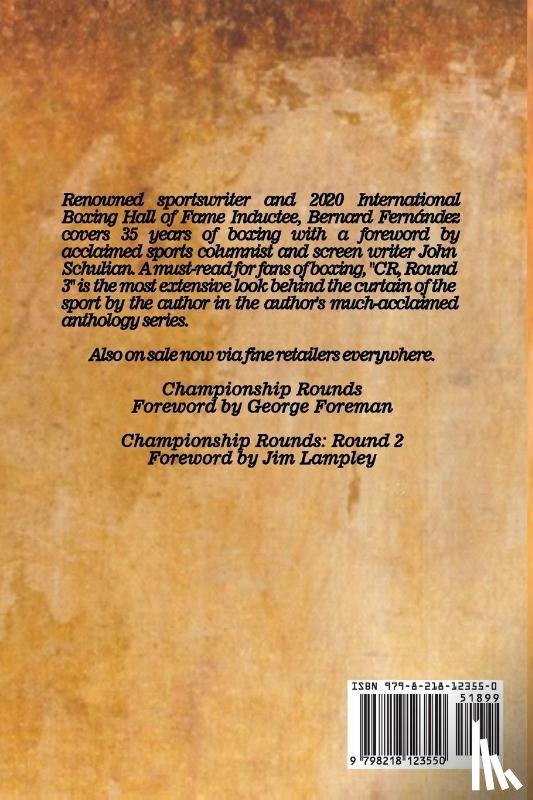 Fernandez, Bernard - Championship Rounds