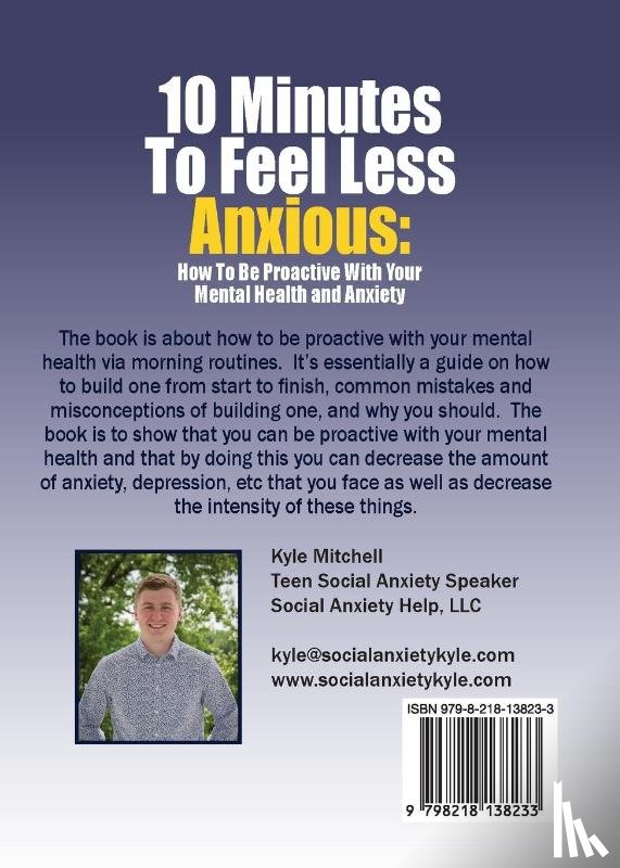 Mitchell, Kyle - 10 Minutes to Feel Less Anxious