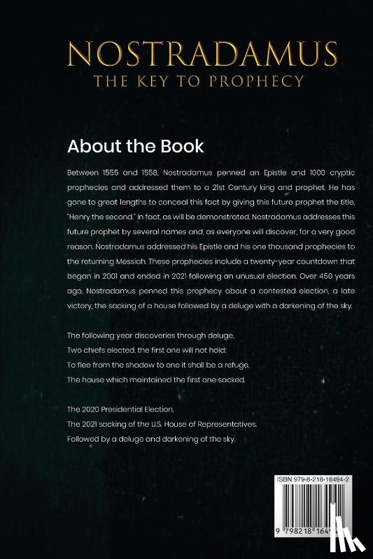 Elwell, James H - NOSTRADAMUS The Key to Prophecy