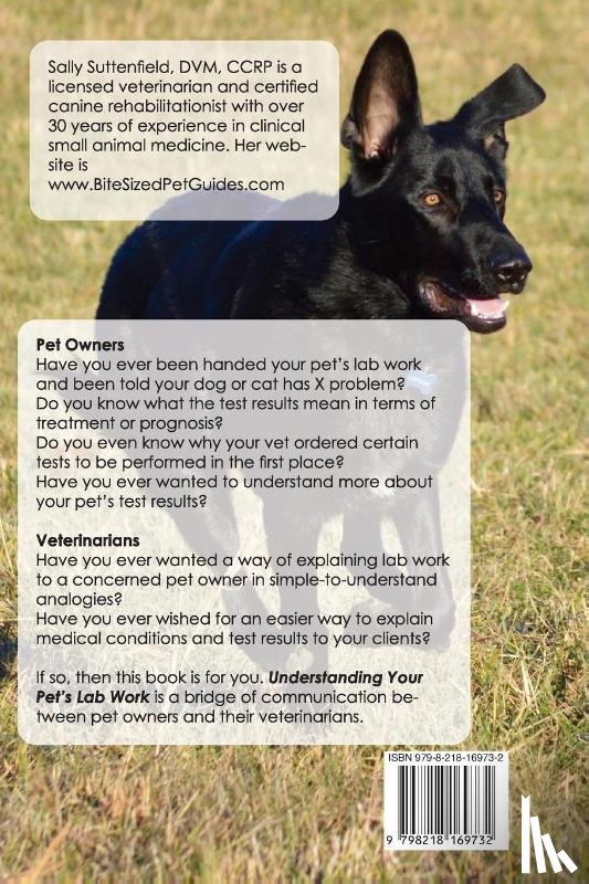 Suttenfield, Sally - Understanding Your Pet's Lab Work