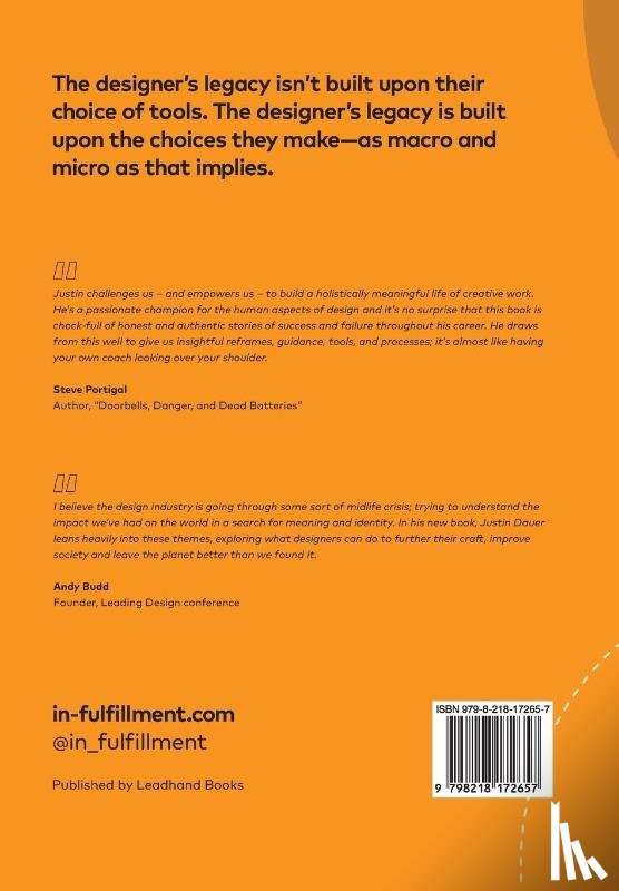 Dauer, Justin - IN FULFILLMENT