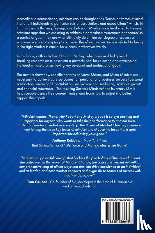 Dilts, Robert B, Feher, Mickey - The Power of Mindset Change
