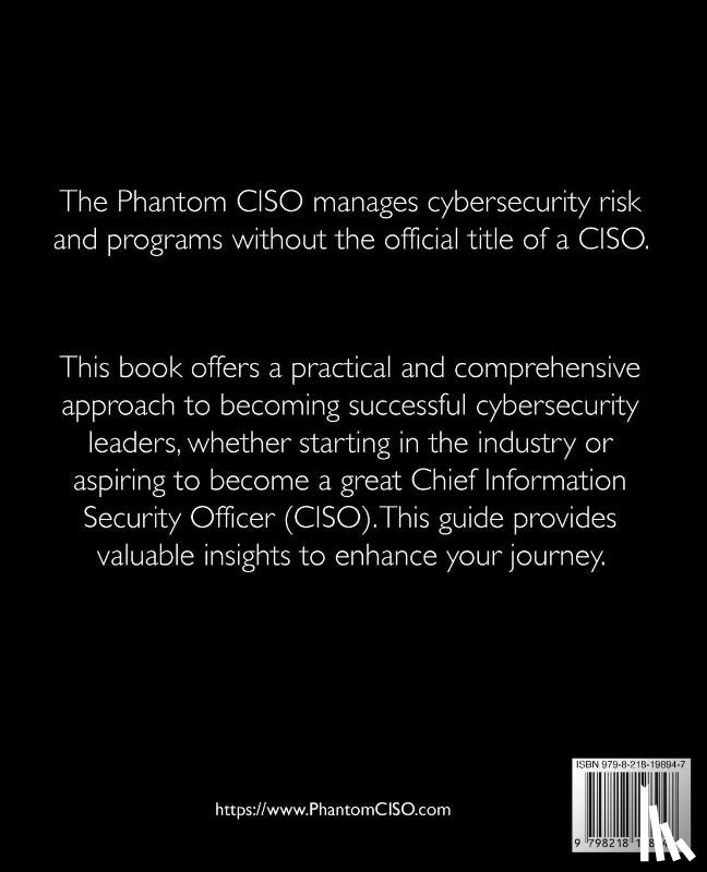 Khan, Mishaal, Zahid, Hisham - The Phantom CISO