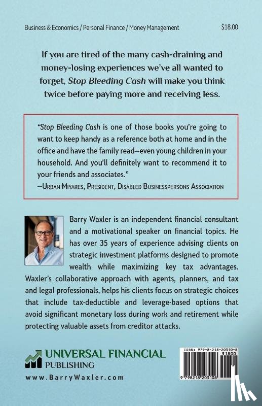Waxler, Barry - Stop Bleeding Cash