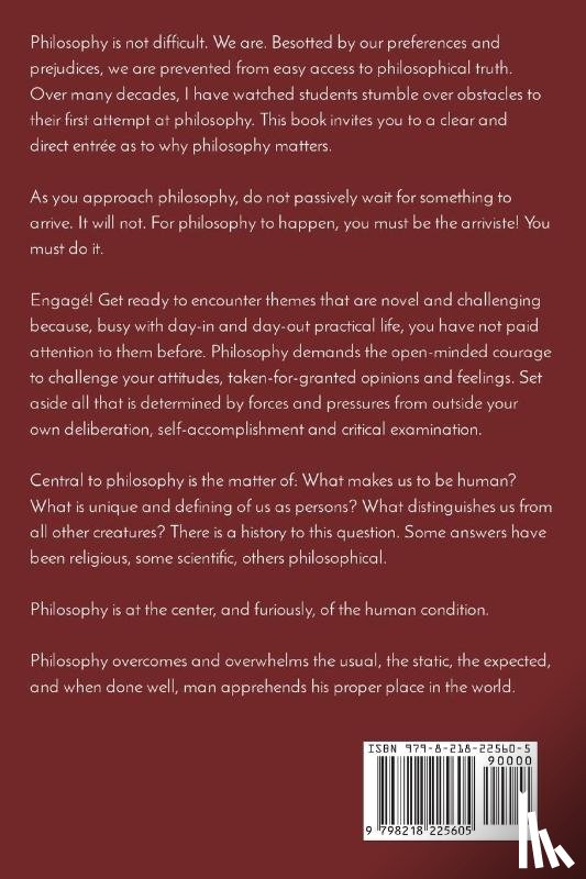 Gilgulin, Robert - Why Philosophy Matters