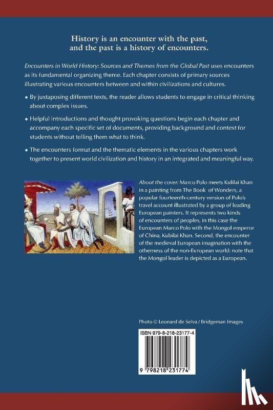 Sanders, Thomas, Nelson, Samuel H, Morillo, Stephen - Encounters in World History