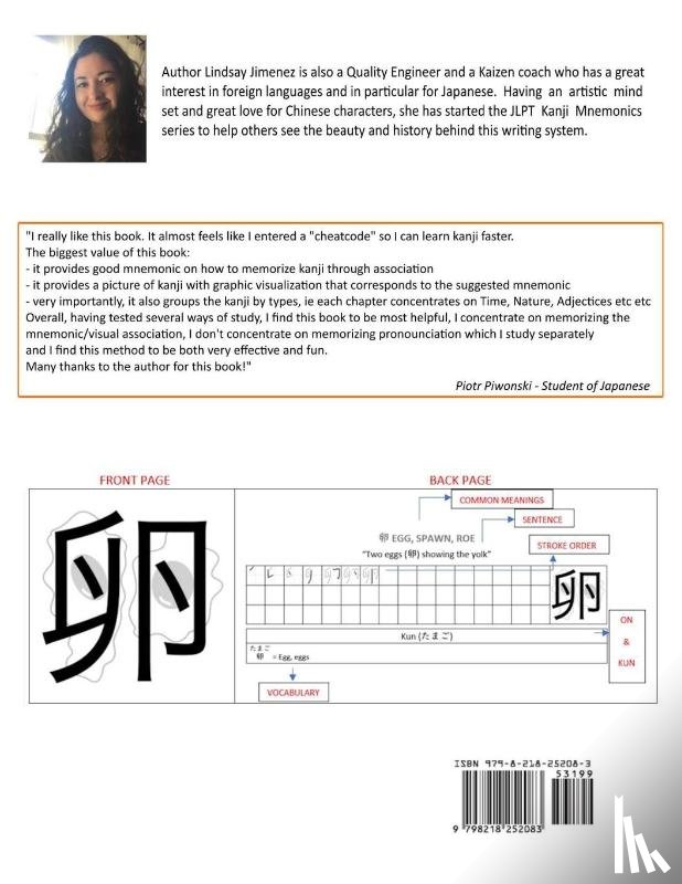 Jimenez, Lindsay - JAPANESE KANJI MNEMONICS JLPT N2