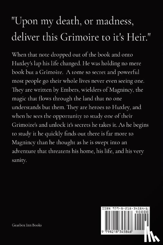 Walston, Craig A - The Grimoire's Heir