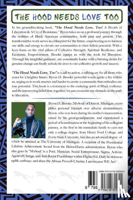 Brooks, Byron D. - The Hood Needs Love, Too!