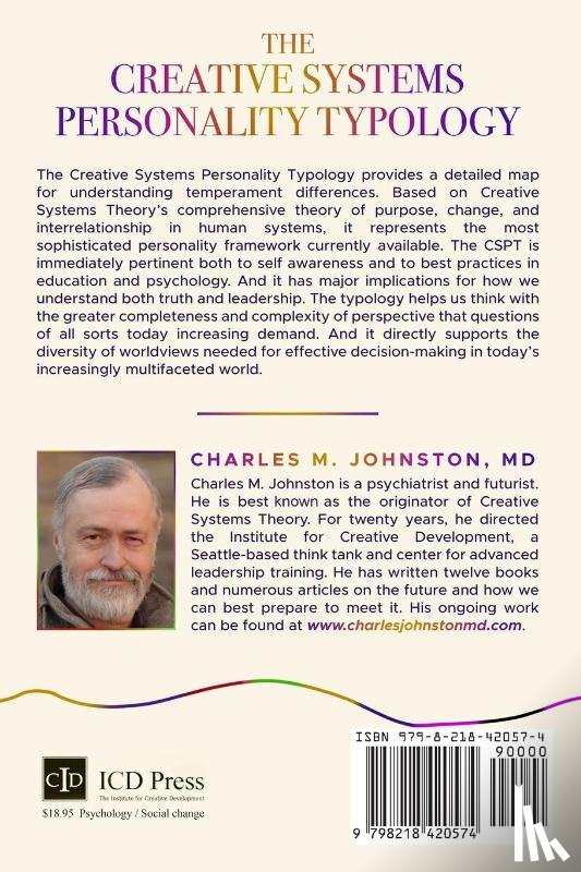 Johnston, Charles M - The Creative Systems Personality Typology