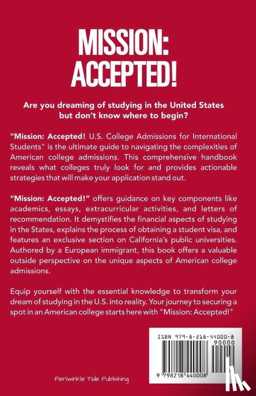 Hees, Christine - Mission Accepted!