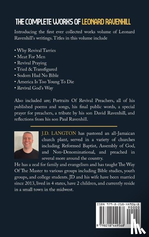 Langton, J. D., Ravenhill, Leonard - The Complete Works Of Leonard Ravenhill