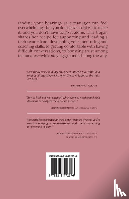 Hogan, Lara - Resilient Management