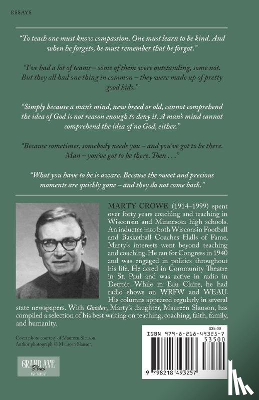 Crowe, Marty - Gooder