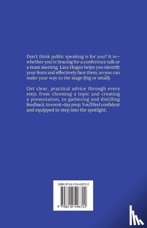 Hogan, Lara - Demystifying Public Speaking