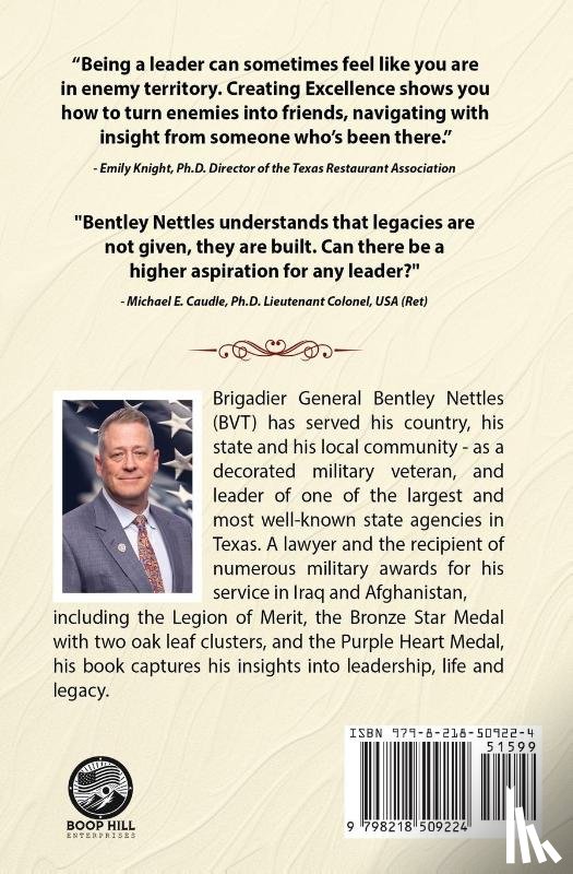 Nettles, Bentley - Creating Excellence