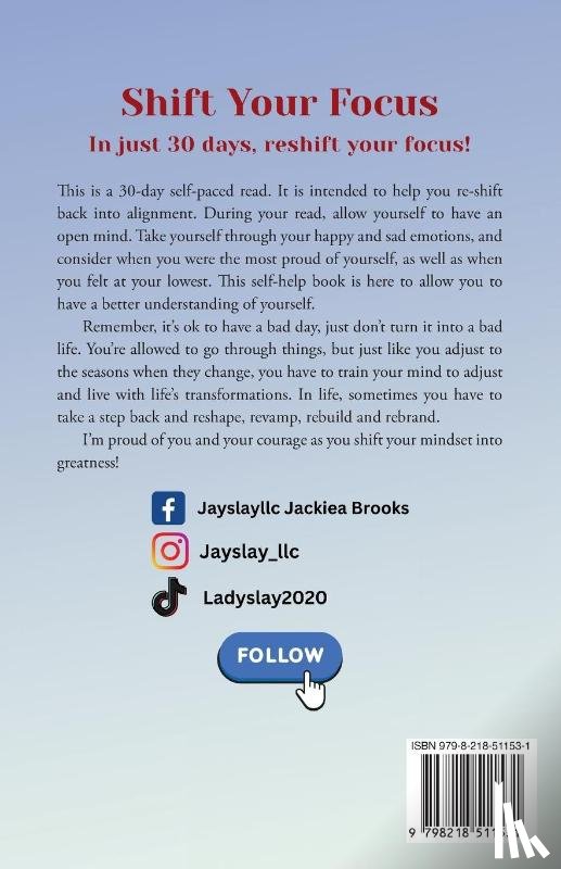 Brooks, Jackiea - Shift Your Focus